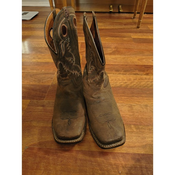 Dan Post Square Toe Boots Mens Size 13 - Picture 1 of 7
